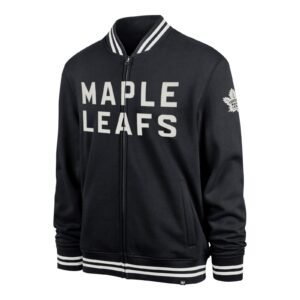 Toronto maple leafs pack pro camden full zip track varsity jacket