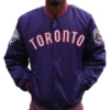 Toronto raptors all star 2000 purple bomber jacket