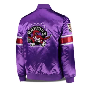 Toronto raptors hardwod classic bomber jacket