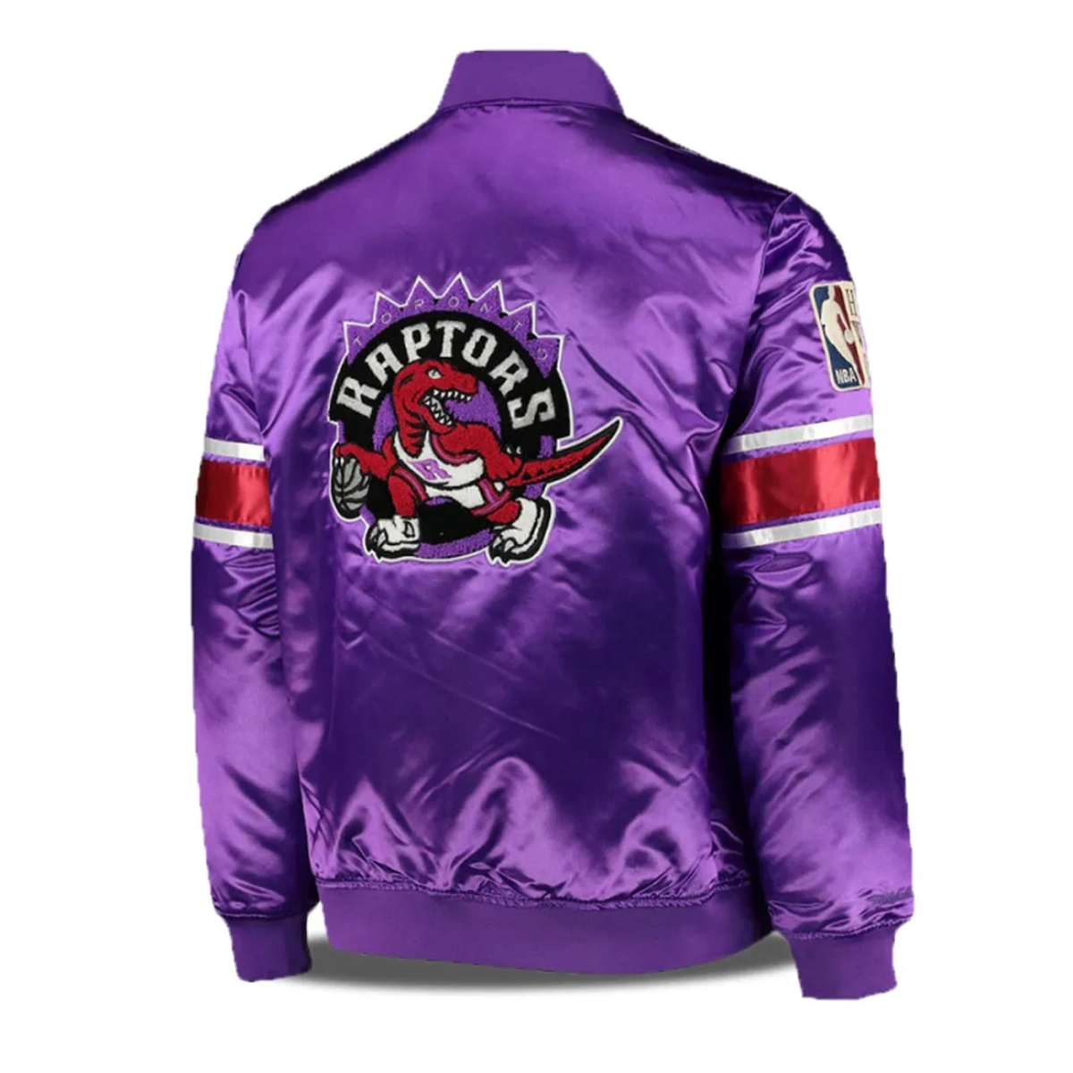 Toronto raptors hardwod classic bomber jacket