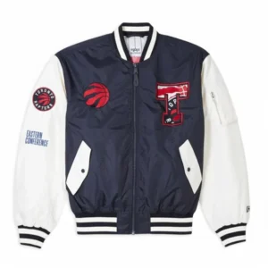Toronto raptors l 2b bomber blue jacket