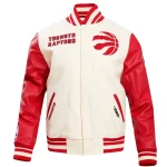Toronto Raptors Retro Classic Wool/Leather Jacket
