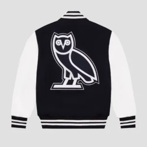 Toronto varsity blues full snap wool leather varsity jacket