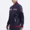 Turn it up m atlanta braves navy jacket