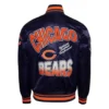 Turn it up m chicago bears navy jacket
