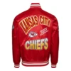 Turn it up m kansas city chiefs red jacket