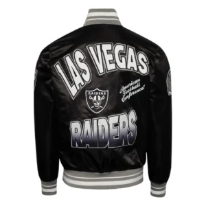 Turn it up m las vegas raiders black jacket