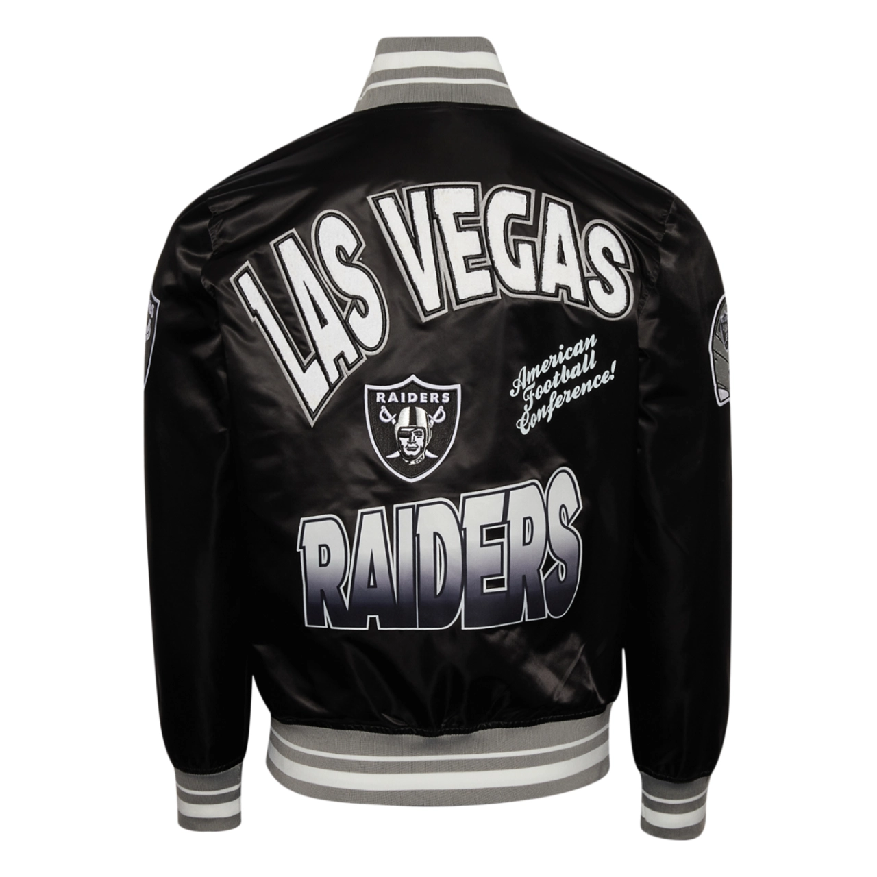 Turn it up m las vegas raiders black jacket