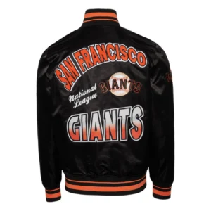 Turn it up m san francisco giants black jacket