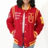 Tuskegee golden tigers classic striped jacket