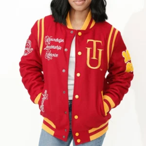 Tuskegee golden tigers classic striped jacket