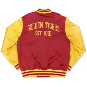 Tuskegee golden tigers classic varsity jacket
