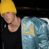 Ucla justin bieber aqua blue jacket