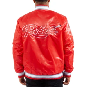 Unlv rebels vintage starter full snap polyester red jacket