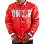 UNLV Rebels Vintage Red Polyester Jacket
