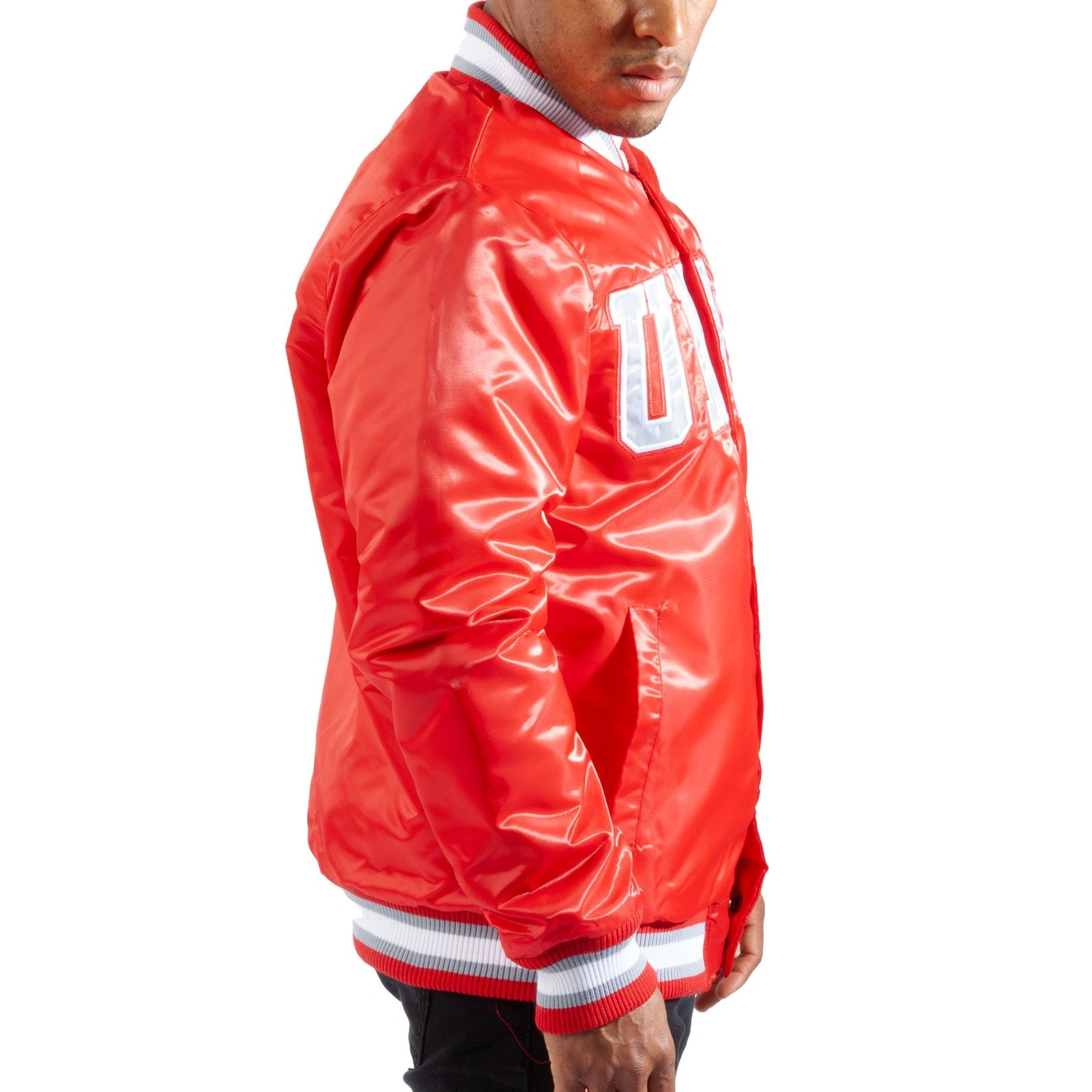Unlv rebels vintage starter full snap varsity red jacket