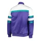 Utah jazz special script purple satin jacket