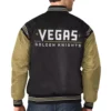Vegas golden knights enforcer black gold jacket