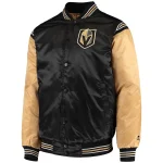 Vegas Golden Knights Enforcer Black/Gold Satin Jacket