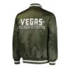 Vegas golden knights full snap satin jacket