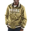 Vegas golden knights full zip golden jacket