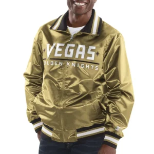Vegas golden knights full zip golden jacket