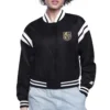 Vegas golden knights printed logo black jacket