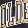 Vegas golden knights the ace satin varsity jacket black
