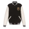Vegas golden knights two tone black jacket