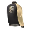 Vegas golden knights youth satin varsity jacket