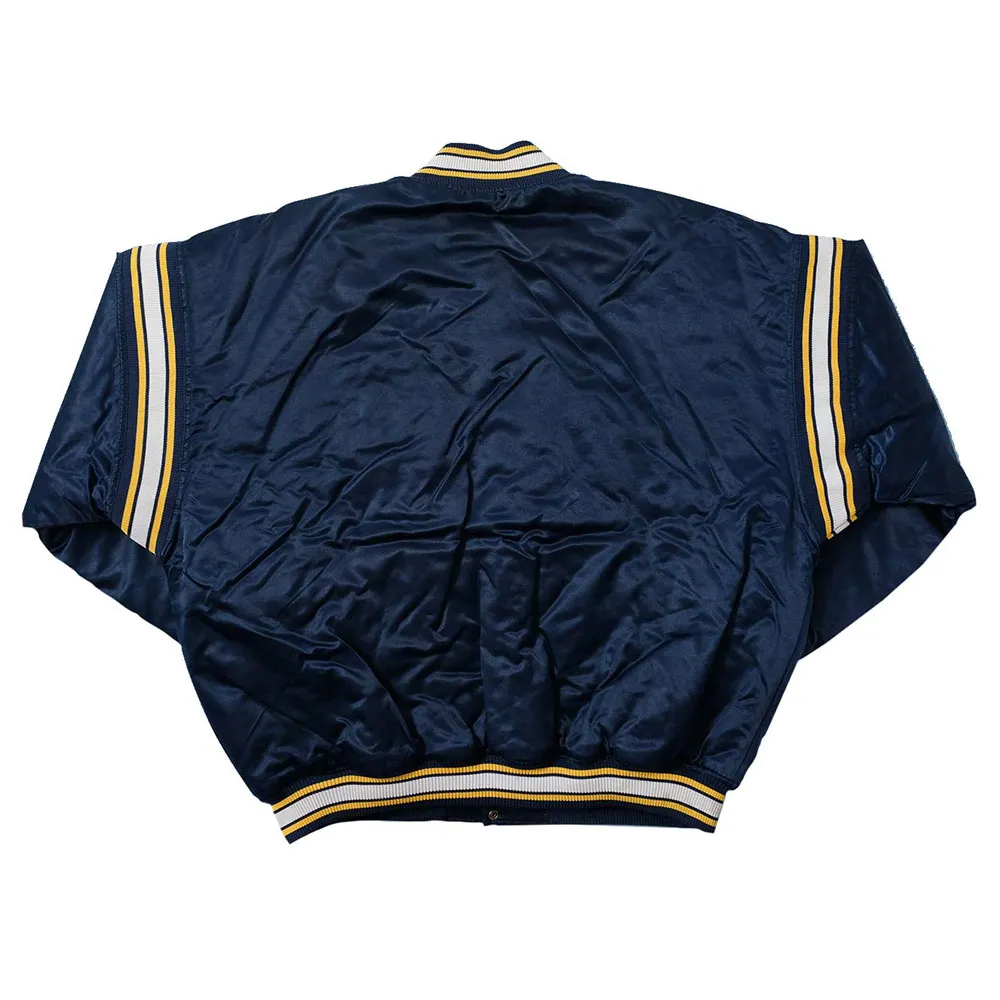 Vintage indiana pacers satin varsity jacket