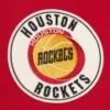 Vintage logo houston rockets cotton bomber jacket