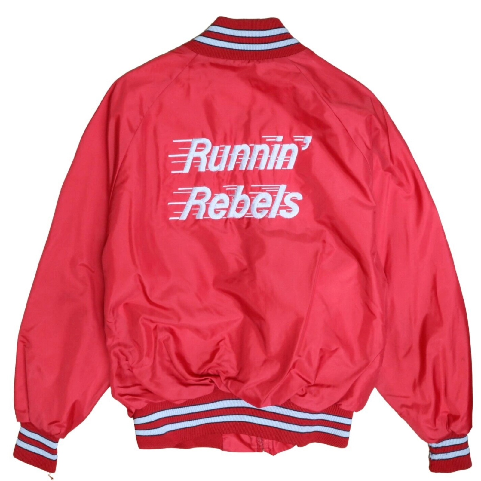 Vintage unlv rebels bomber full zip polyester varsity jacket