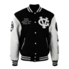 Violent gentlemen x eff collection wool leather jacket