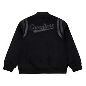 Walk the tunnel cleveland cavaliers hardwood black wool jacket