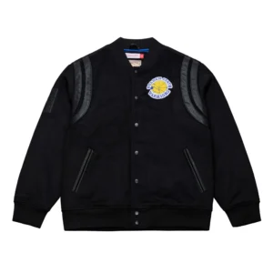 Walk the tunnel golden state warriors hardwood black jacket