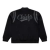 Walk the tunnel kansas city chiefs hardwood black wool jacket