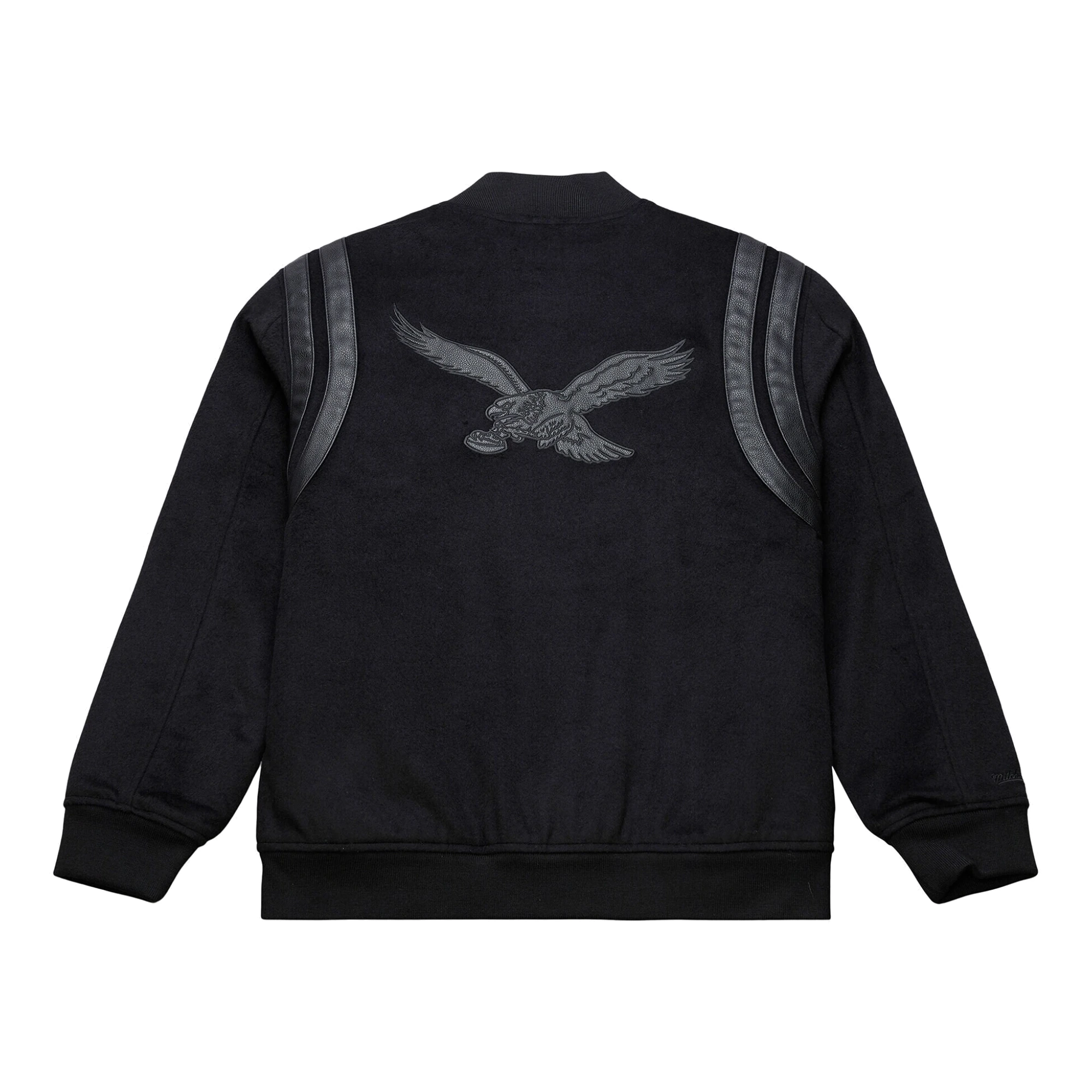 Walk the tunnel philadelphia eagles black wool jacket 1