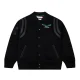 Walk the tunnel philadelphia eagles black wool jacket
