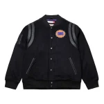 Phoenix Suns Black Walk The Tunnel Black Wool Varsity Jacket