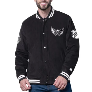 Washington capitals blackout corduroy jacket