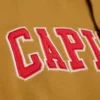 Washington capitals browncream dusted hooded team logo