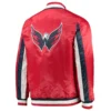 Washington capitals the ace satin varsity jacket red 1