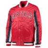 Washington capitals the ace satin varsity jacket red 2
