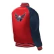 Washington capitals youth red satin jacket