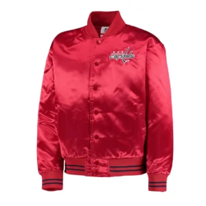Washington capitals youth satin jacket