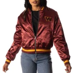 Washington Commanders Women's Full-Zip Maroon Jacket