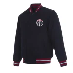 Washington Wizards One Color Navy Wool Jacket