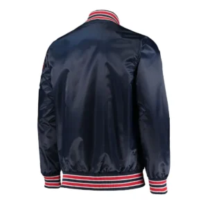 Washington wizards the diamond satin varsity jacket