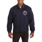 Washington Wizards Workwear Blue Cotton Jacket